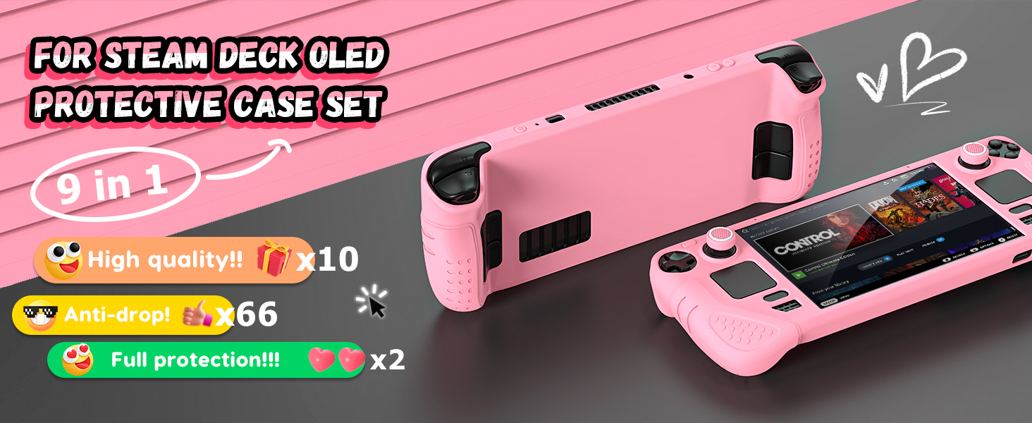 Amazon.com: IINE Protective Case for Steam Desk OLED, Steamdesk